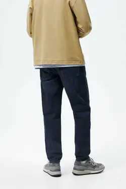 شلوار جین اسلیم فیت مردانه آبی زارا