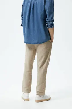 شلوار جاگر مردانه بژ زارا