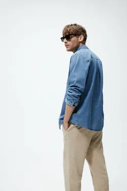 شلوار جاگر مردانه بژ زارا