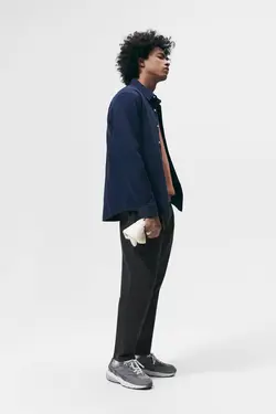 شلوار جاگر مردانه خاکستری زارا