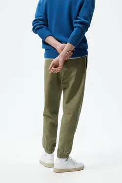 شلوار جاگر مردانه خاکی زارا