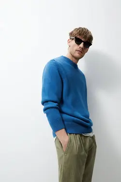 شلوار جاگر مردانه خاکی زارا