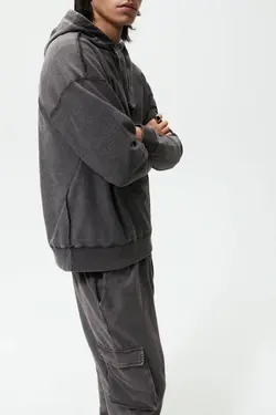 شلوار جاگر مردانه خاکستری زارا