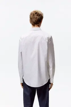 پیراهن رسمی مردانه سفید زارا
