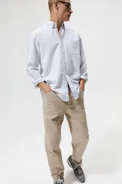 پیراهن رسمی مردانه سبز زارا