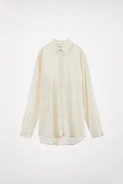 شومیز زنانه سفید تیره زارا