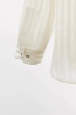 شومیز زنانه سفید تیره زارا