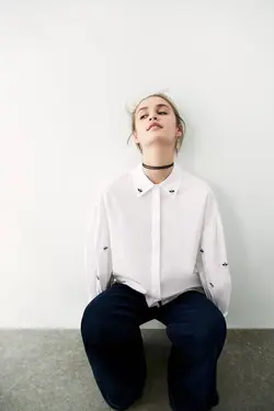 شومیز زنانه سفید زارا