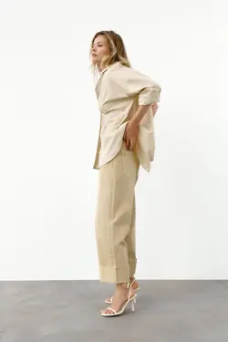 شومیز زنانه بژ زارا