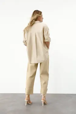 شومیز زنانه بژ زارا