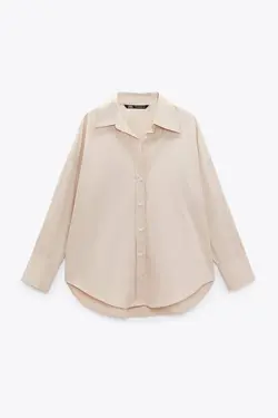 شومیز زنانه بژ زارا