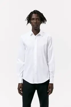 پیراهن رسمی مردانه سفید زارا