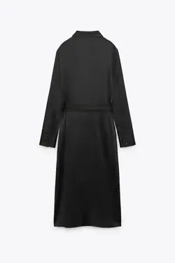 پیراهن میدی زنانه مشکی زارا