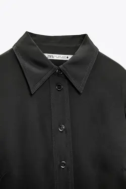 پیراهن میدی زنانه مشکی زارا