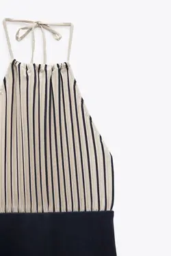 پیراهن میدی زنانه بژ زارا