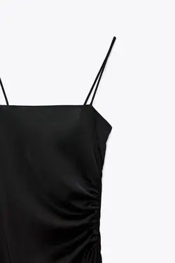 پیراهن میدی زنانه مشکی زارا