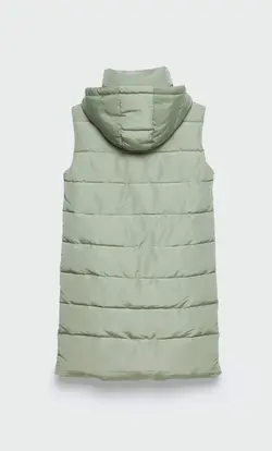 کاپشن پافر زنانه سبز استرادیواریوس