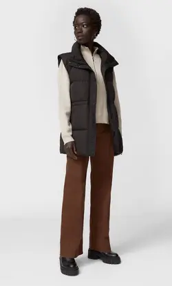 کاپشن پافر زنانه مشکی استرادیواریوس