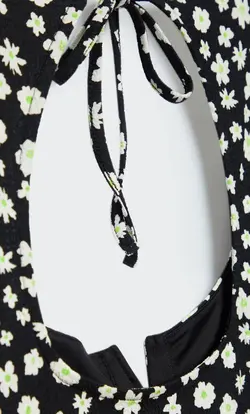 پیراهن کوتاه زنانه مشکی استرادیواریوس