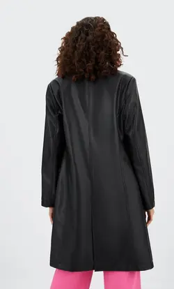 پالتو زنانه مشکی استرادیواریوس