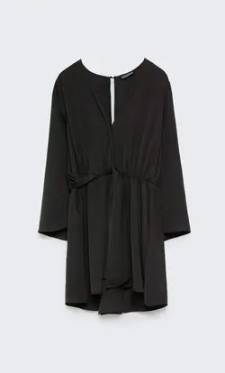 پیراهن کوتاه زنانه مشکی استرادیواریوس