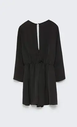 پیراهن کوتاه زنانه مشکی استرادیواریوس