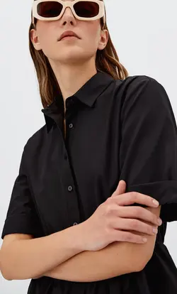 پیراهن کوتاه زنانه مشکی استرادیواریوس