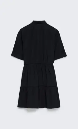 پیراهن کوتاه زنانه مشکی استرادیواریوس