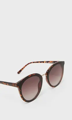 عینک آفتابی زنانه قهوه ای استرادیواریوس