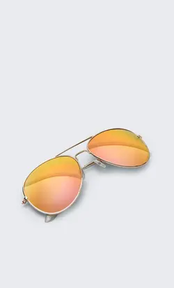 عینک آفتابی زنانه زرد استرادیواریوس