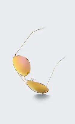 عینک آفتابی زنانه زرد استرادیواریوس