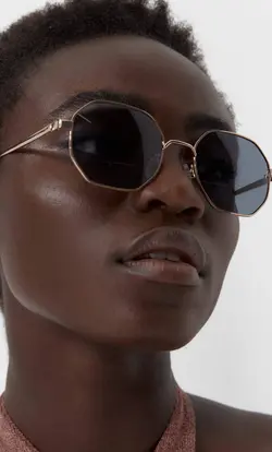 عینک آفتابی زنانه مشکی استرادیواریوس