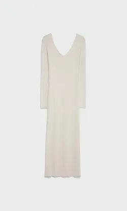 پیراهن بافت زنانه بژ استرادیواریوس