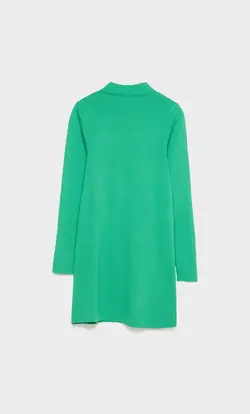 پیراهن بافت زنانه سبز استرادیواریوس