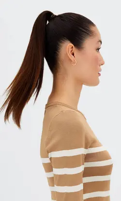 پیراهن بافت زنانه بژ استرادیواریوس