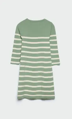 پیراهن بافت زنانه سبز استرادیواریوس