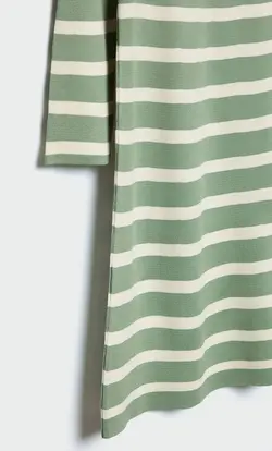 پیراهن بافت زنانه سبز استرادیواریوس