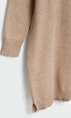 پیراهن بافت زنانه بژ استرادیواریوس