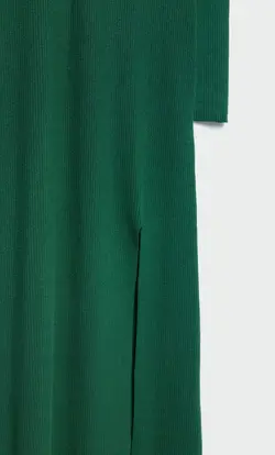 پیراهن بافت زنانه سبز تیره استرادیواریوس