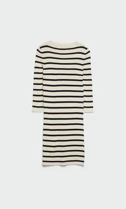 پیراهن بافت زنانه وانیلی استرادیواریوس