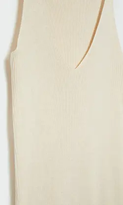 پیراهن بافت زنانه بژ استرادیواریوس