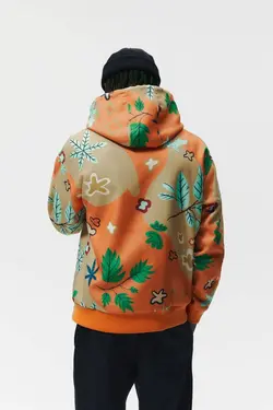 سویشرت|هودی مردانه نارنجی زارا