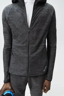 هودی مردانه خاکستری زارا