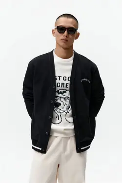 سویشرت|هودی مردانه مشکی زارا