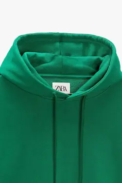 سویشرت|هودی مردانه سبز زارا