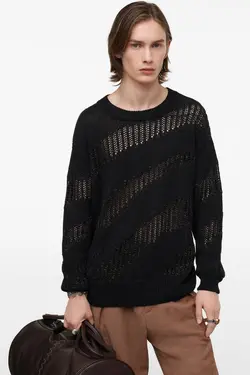 پلیور مردانه مشکی زارا