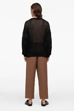 پلیور مردانه مشکی زارا