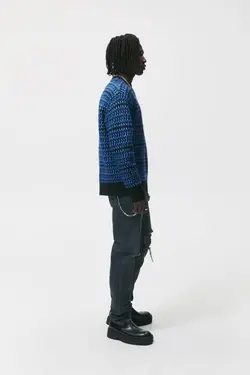 پلیور مردانه آبی زارا