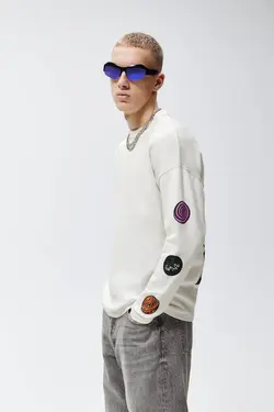 پلیور مردانه سفید زارا