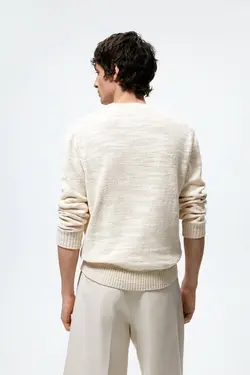 پلیور مردانه طبیعی زارا